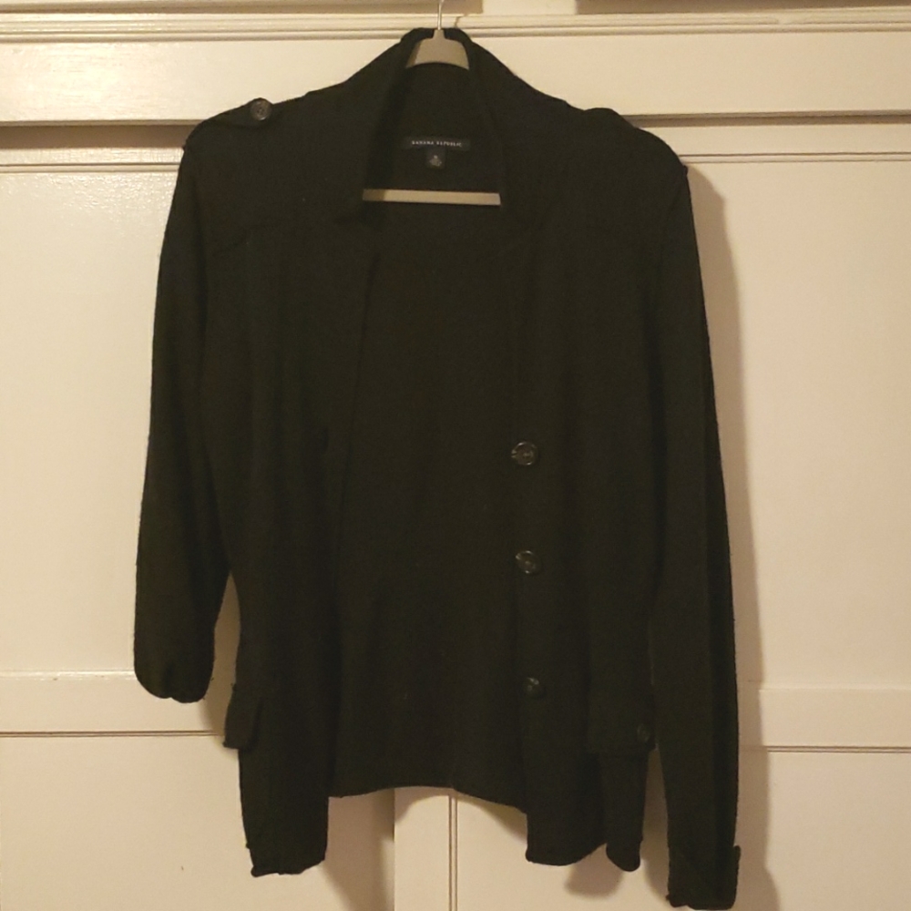 Banana Republic alpaca cardigan sz M